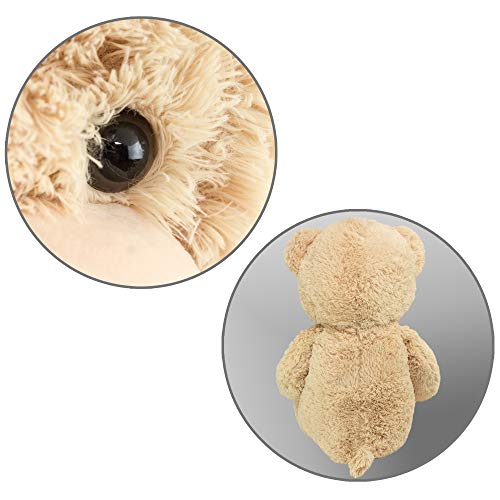 BRUBAKER XXL Teddybär 100 cm groß - Beige - Stofftier