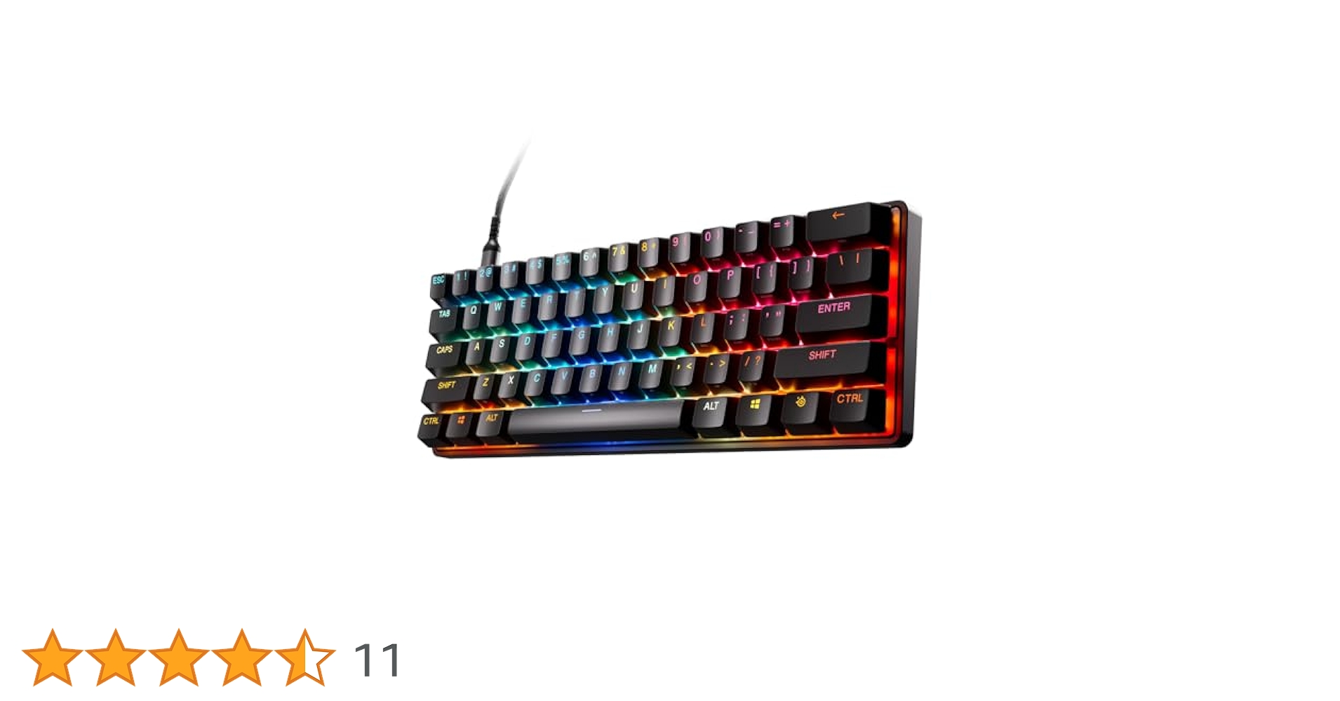 キーボード APEX PRO MINI Amazon.com: SteelSeries Apex Pro Mini HyperMagnetic Gaming