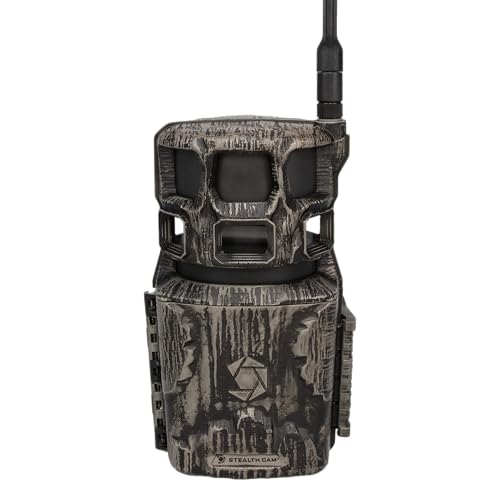 Image of Stealth Cam Revolver PRO 3.0 360 Cellular Trail Camera Indoor /Outdoor Security Camera 50MP Photos 1440P QHD Video with Audio Dual-Core AI Detection with Rack Alert PIR Zone Control 32GB Memory | 50MP Photos, 1440p Video, Dual-Core AI with Rack Alert and Pir Zone Select, 16GB Internal, 100ft Detection
