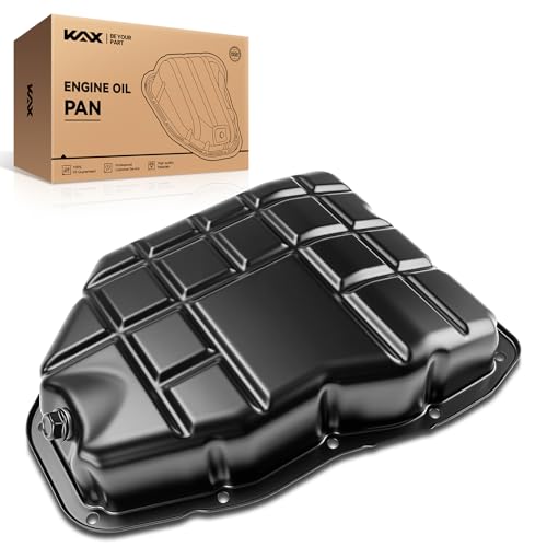 Image of KAX 264-606 Engine Oil Pan Fit for Hyundai Sonata; Hyundai Azera 2006-2008, Kia Sedona 2006-2009, Hyundai Santa Fe 2007, Hyundai Entourage 2007-2008, Hyundai Veracruz 2007-2009, Gasket not included