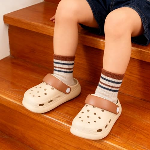 Image of Toddler Clogs Kids Water Children Shoes Boys Girls Sandals Slippers Garden for Little Big Kids Summer Indoor Outdoor Beach Pool