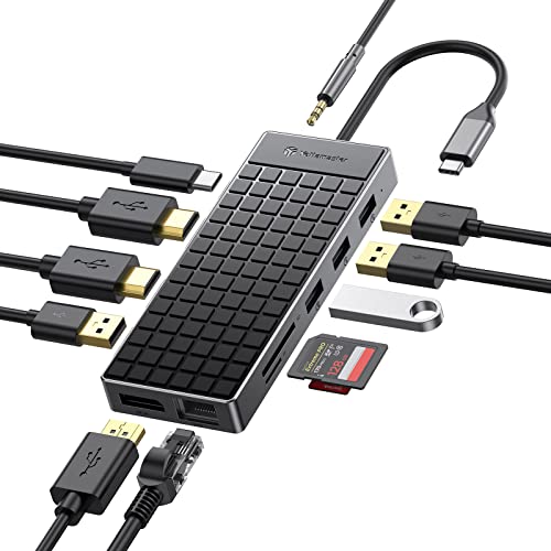 Amazon | Yottamaster USB C ハブ Type C ハブ【 2つの 4K HDMI出力