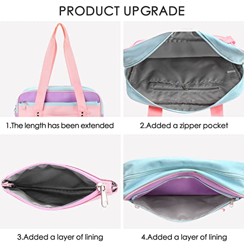 steamedbun kawaii ita bag japanese school bag cute tote bag large shoulder anime heart purse