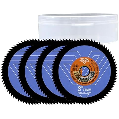 VENJELD 3-Inch HSS Circular Saw Blades Cover