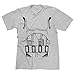 FreshRags Star Wars Storm Trooper Costume Parody Men's T-shirt SM White 376