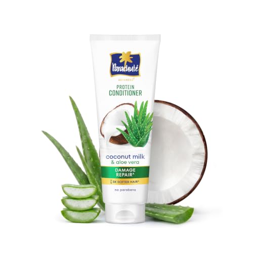 Image of Parachute Advansed Protein Conditioner | with Coconut Milk & Aloe Vera | For Damage Repair | Paraben free | 170ml