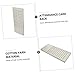 SHINEOFI 1pc Slot Attendance Card Holder Rack Wall-Mounted Storage for Attendance Cards Design for Office Use