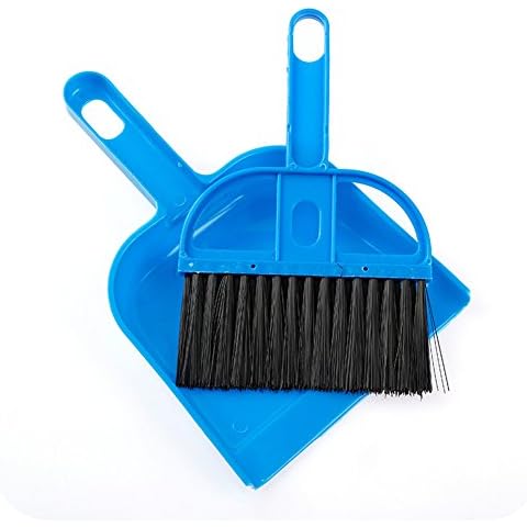 Broom and Dustpan Mini Cleaning Broom Brush and Dustpan Set Desktop Sweep Cleaning Brush Dustpan Set Cover