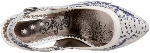 Naughty Monkey Women's Shasky Pump,Off White,8.5 M US | Image 4