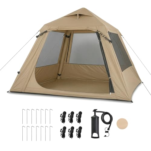 Carpa inflable para camping Outvita 4 personas