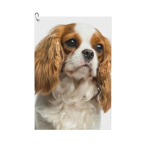 Xsovgoi Cavalier King Charles Spaniel Dog Waffle Golf Towels (24