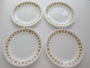 Amazon.co.jp: 16ピース コレール バタフライゴールド リビングウェア