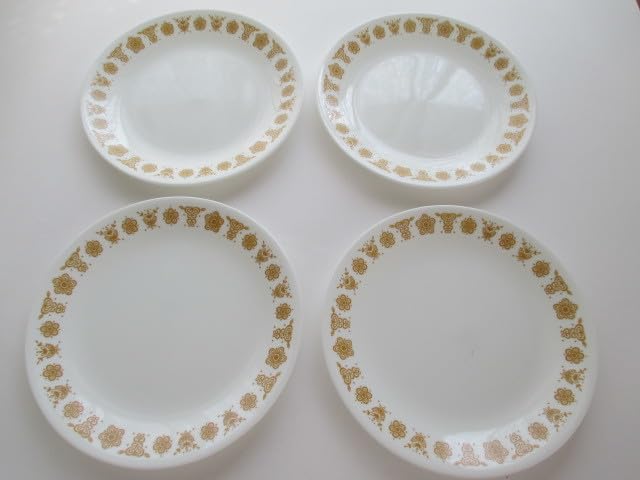 Amazon.co.jp: 16ピース コレール バタフライゴールド リビング