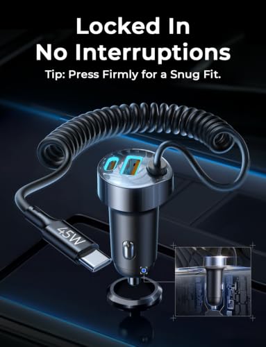 LISEN 90W for iPhone 18 17 16 Pro Max Car Charger USB C Fast Charge - image 9
