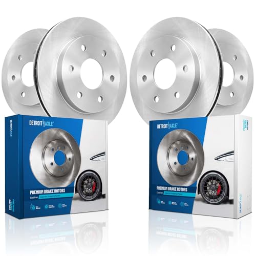 Image of Detroit Axle - Brake Rotors for 2017-2024 Nissan TITAN