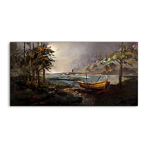 Décoration murale forêt pour agrandir visuellement un salon ou une chambre moderne