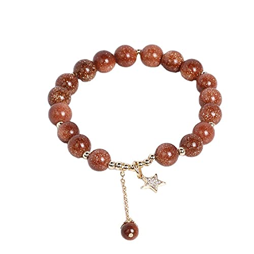 Bracelet étoile et perles naturelles le cadeau parfait pour femmes et filles