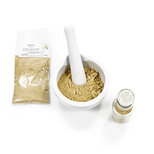 Ingwer gemahlen, Ingwerwurzel getrocknet, Ingwerpulver, Ginger Powder, Backzutaten, glutenfrei, 30g - Image 6