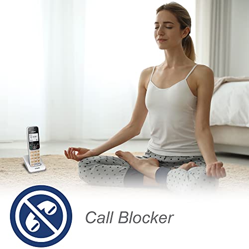 Vtech VG208 Dect 6.0 Corded/Cordless Phone For Home With Answering Machine, Call Blocking, Caller Id thumb #3