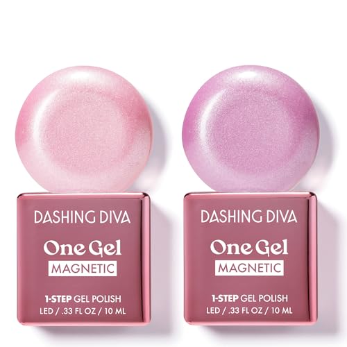 Dashing Diva One Gel Magnetic Polish Duo - Princesses miniatura 1