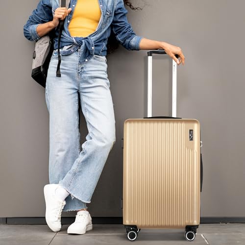 Valise en ABS compatible compagnies aériennes avec serrure TSA LUGG - 5