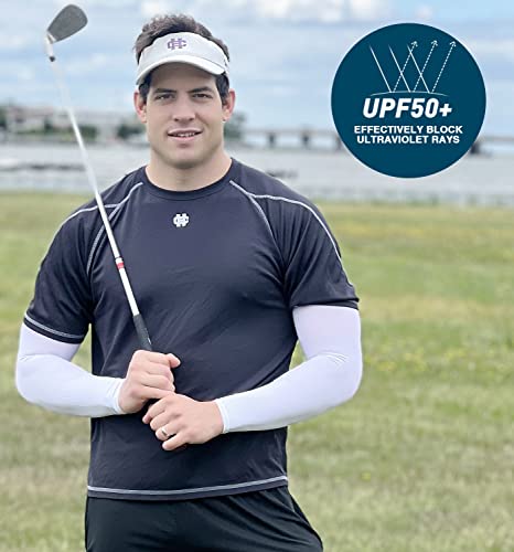 Aegend 4 Pair Sun Protection Cooling Arm Sleeves Compression - Tattoo Cover up - Sun Sleeves for Men Women Youth2