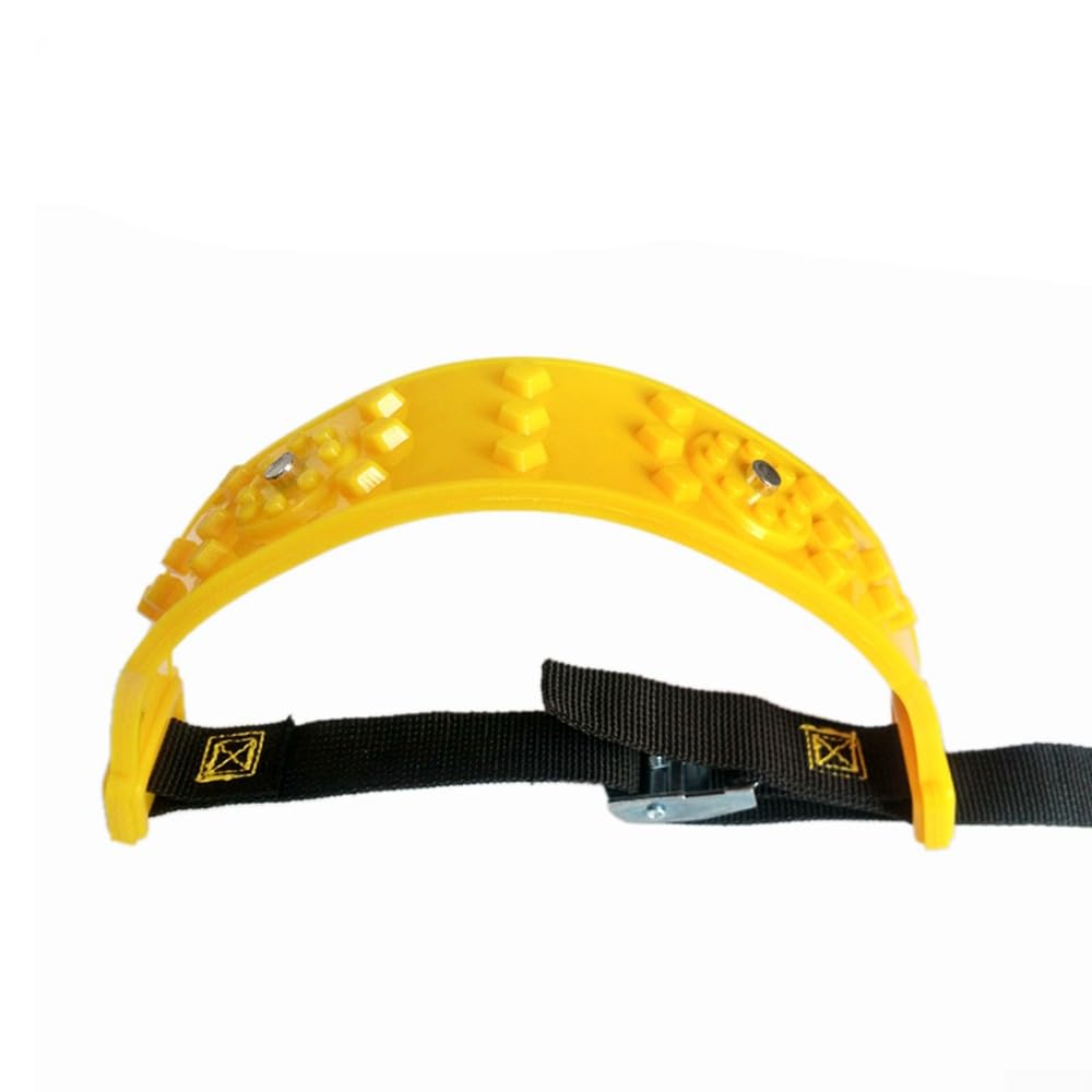 Cadenas de nieve para coche, 10 cadenas de seguridad para neumáticos de coche, antideslizantes, para aliviar la nieve y el barro