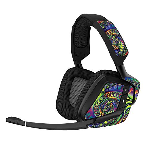 MightySkins Skin Corsair Void Proゲーム用ヘッドセットと互換性あり - 酸性 | 保護 耐久性 ユニークなビニールデカールラップカバー | 簡単に貼り付け、取り外し、スタイル変更 | アメリカ製