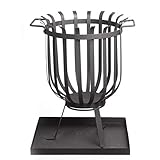 Das Feuer wird naturgemäß Spuren auf dem Lack hinterlassen, ebenso wird das Material aufgrund der enormen Hitzeentwicklung naturgemäß korrodieren. Bitte achten Sie zudem auf einen hitze- und rostunanfälligen Untergrund