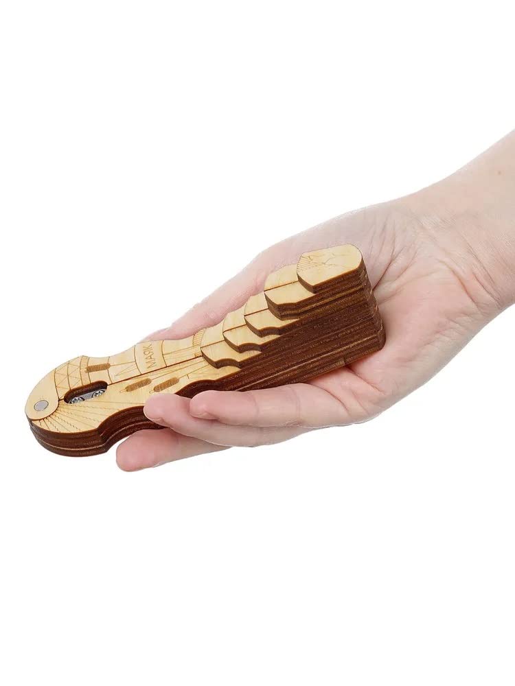 Maultrommel Leuchtturm Mund Musikinstrument Schöner Klang Ausgezeichnete Qualität Originelles Geschenk plus Abdeckung (Backen Harfe, Snoopy Harp, Dan Moi)