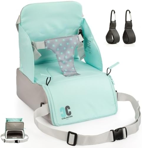 Trona portatil bebe de diseño - 2 en 1: trona de viaje + bolsa de...
