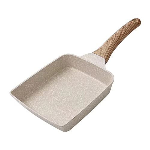 卵焼き器 エッグパン IH 対応 セラミック加工 内外面こびり付きにくくてお手入れ簡単 有害物質不使用 目玉焼き フライパン Color-A