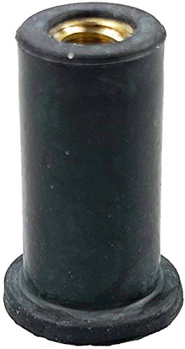 Swordfish 6250S - 25pcs Rubber Well Nuts Size 1/4-20 for GM 342271 Luggage Rack