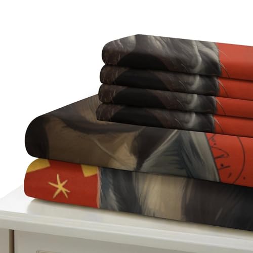 Parure de lit bouledogue français 135x200 microfibre housse de couette - 6