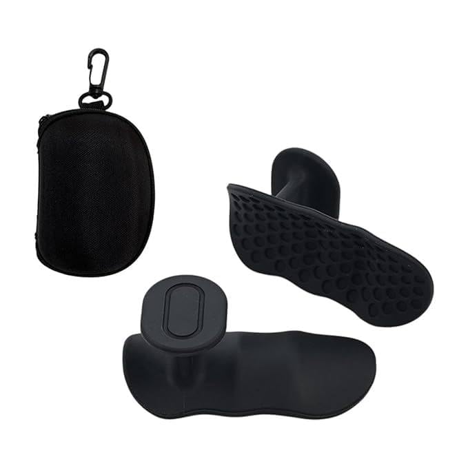 Unisex Anti-Slip Gym Grips for Weight Lifting – Ergonomic Rubber Fingerless Palm Protectors for Dumbbell, Deadlift & Workout Training (Sweat-Resistant Grip Pads)-image-43
