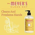 MRS. MEYER'S CLEAN DAY Liquid Hand Soap, Cruelty Free and Biodegradable Hand Wash Formula Made with Essential Oils, Limited Edition Lemonade Scent, 12.5 oz Bottle - Image 5