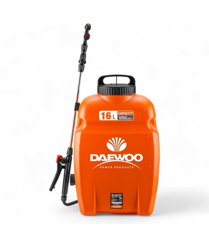 Pulvérisateur électrique sur Batterie 16 litres DAEWOO, 5h...
