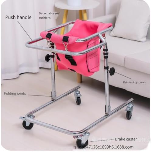 Rehabilitation-Rollator-Walkers-Disabled4-Walker-with-Wheels-and-Seat-Disabled-AuxiliaryFoldable-Hemi-Walker-Equipment-Training-Walking-Aid
