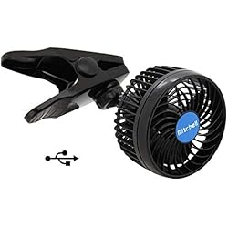 Ventilador Mitchell Compass 07228 Mitchell - Ventilador (115 mm, USB, con Clip)