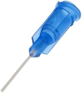 20 x Glue Solder Paste Dispensing Needle Tip 22G Threaded Luer Lock Plastic 13mm