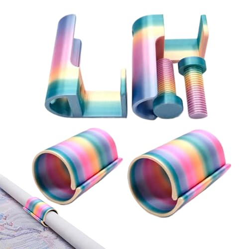 Accesorios para Pintura de Piedras Preciosas: Accesorios para Pintura de Piedras Preciosas | Portarrollos de portátil y Juego de Pinzas de Mesa de Lienzo, Herramienta de Punto de Cruz para