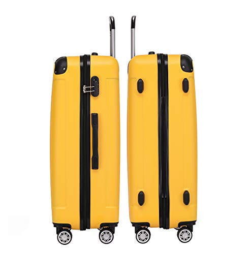 Beibye Hartschalenkoffer Trolley Reisekoffer XL mit Zahlenschloss