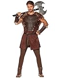 Spirit Halloween Adult Viking Warrior Costume - XL | Medieval Costumes | Men’s Viking Warrior Costume