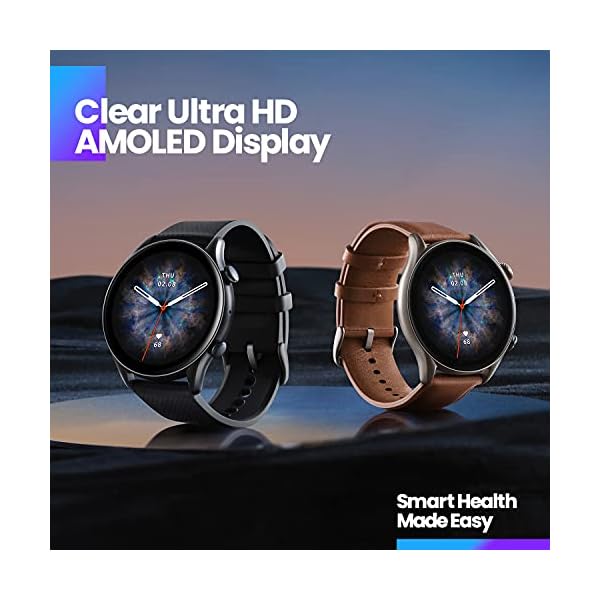 Amazfit GTR 3 Pro Smartwatch Deportivo Frecuencia Cardíaca Sueño Estrés Monitorización de SpO2 - Imagen 3