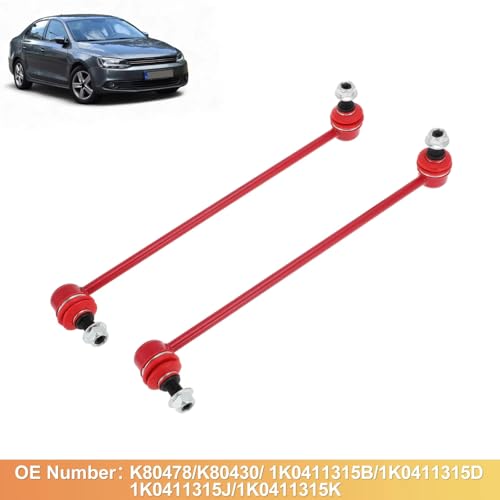 Buje de barra estabilizadora delantera 1K0411315J par de gomas de suspension para A3 y TT 4