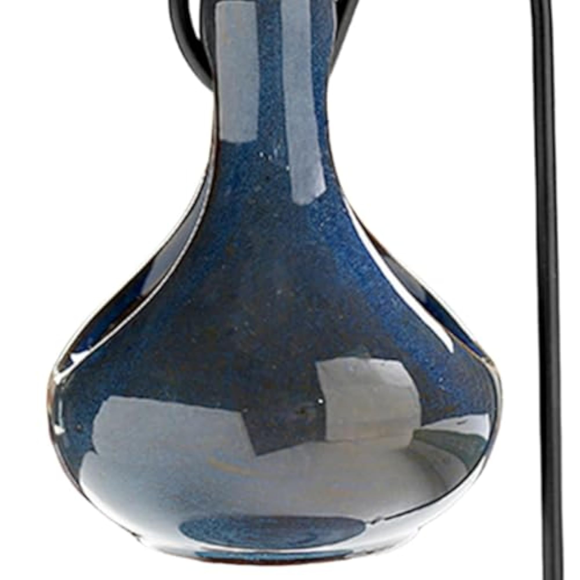 Teardrop Oil Warmer Tealight Candle Holder, Deep Blue