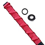 UICE Hockey Sticks Grip,Replacement for Ice Hockey Sticks Tape, Fits Adult and Kids,Easy Install, Durable, Ideal Team Swag, Clean Non-tack,X-Tube Red
