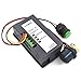 SDTC Tech 6V-30V 8A DC Motor Speed Controller 6V 12V 24V PWM Stepless Speed Control Switch Adjustable Driver Regulator with Duty Cycle LED Digital Display & Knob
