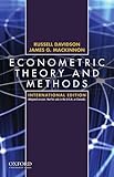Econometric Theory and Methods: International edition