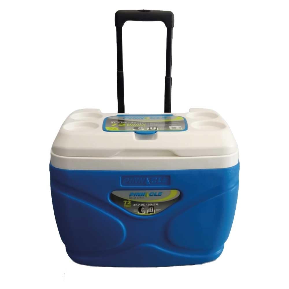 Pinnacle Nevera portátil 30 litros Roller Ruedas